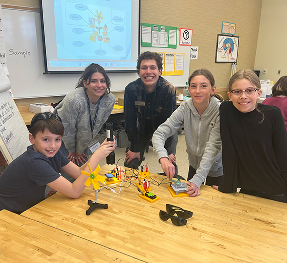 Students kayak down the Spokane river
